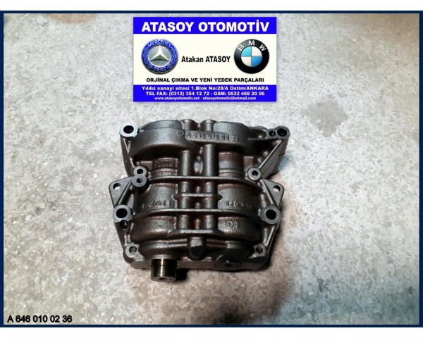 MERCEDES W204 C220CDI BALANS MİLİ 6460100236 A6460100236 A 646 010 02 36 OM646 EURO4 MOTOR